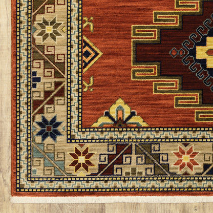 Oriental Weavers Lilihan  Red Gold Traditional