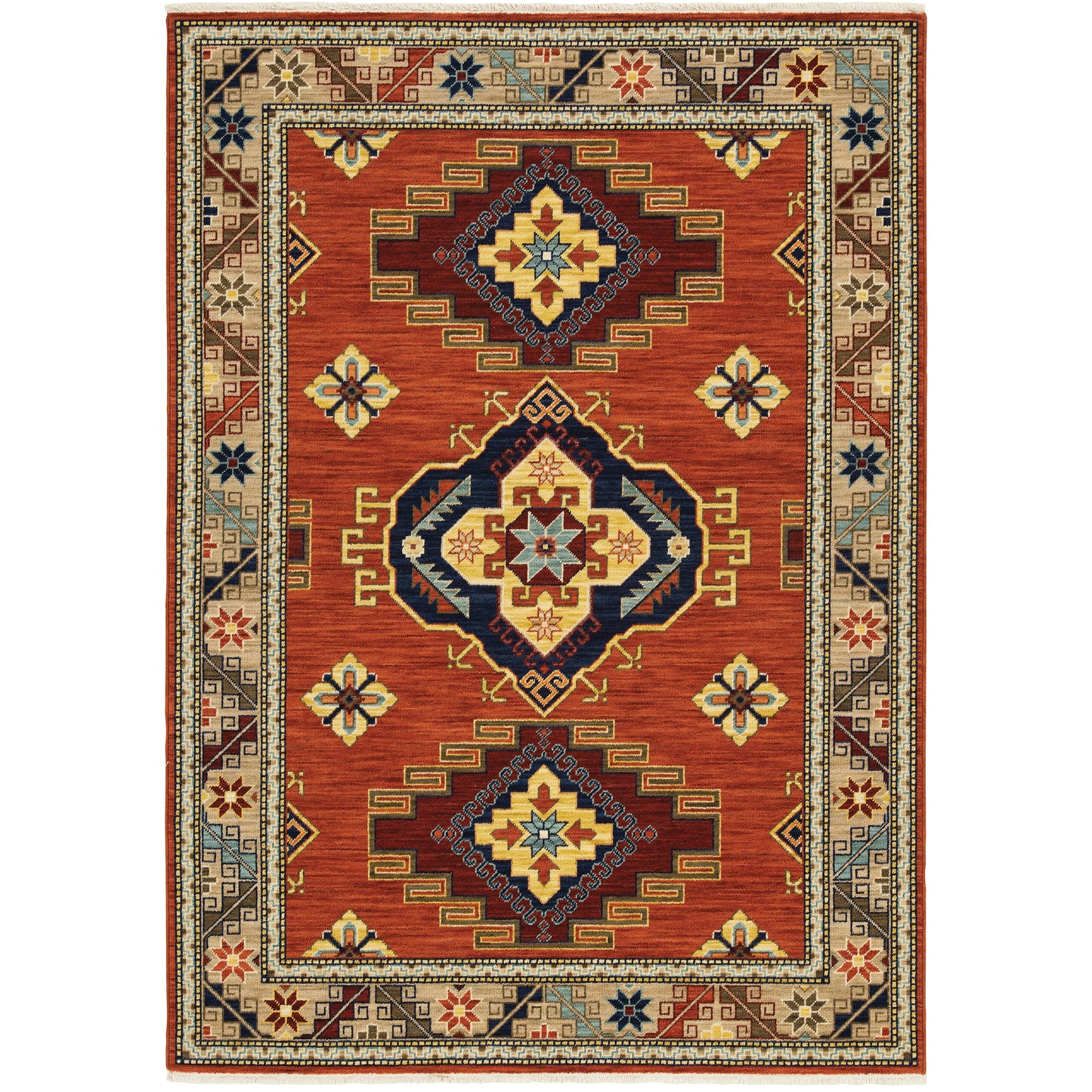 Oriental Weavers Lilihan  Red Gold Traditional