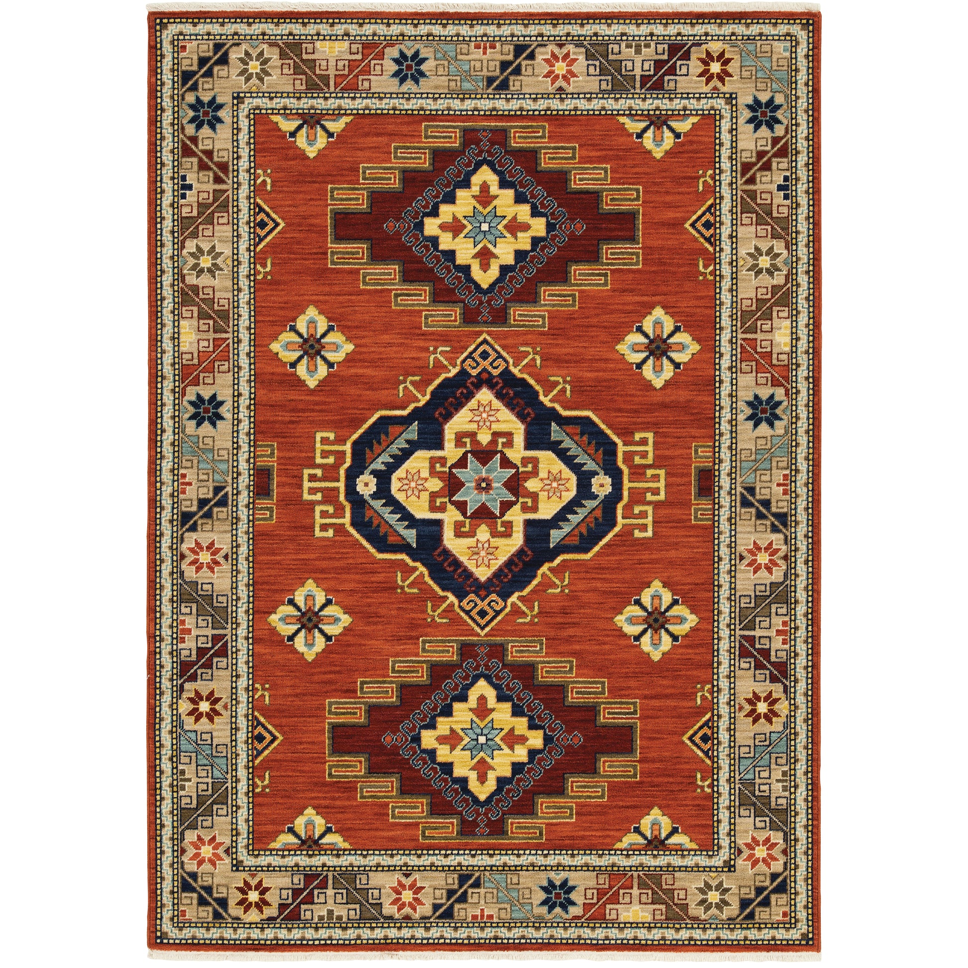 Oriental Weavers Lilihan  Red Gold Traditional