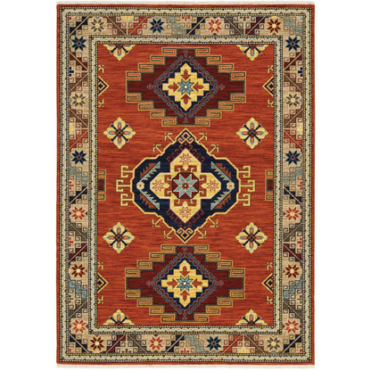 Oriental Weavers Lilihan  Red Gold Traditional