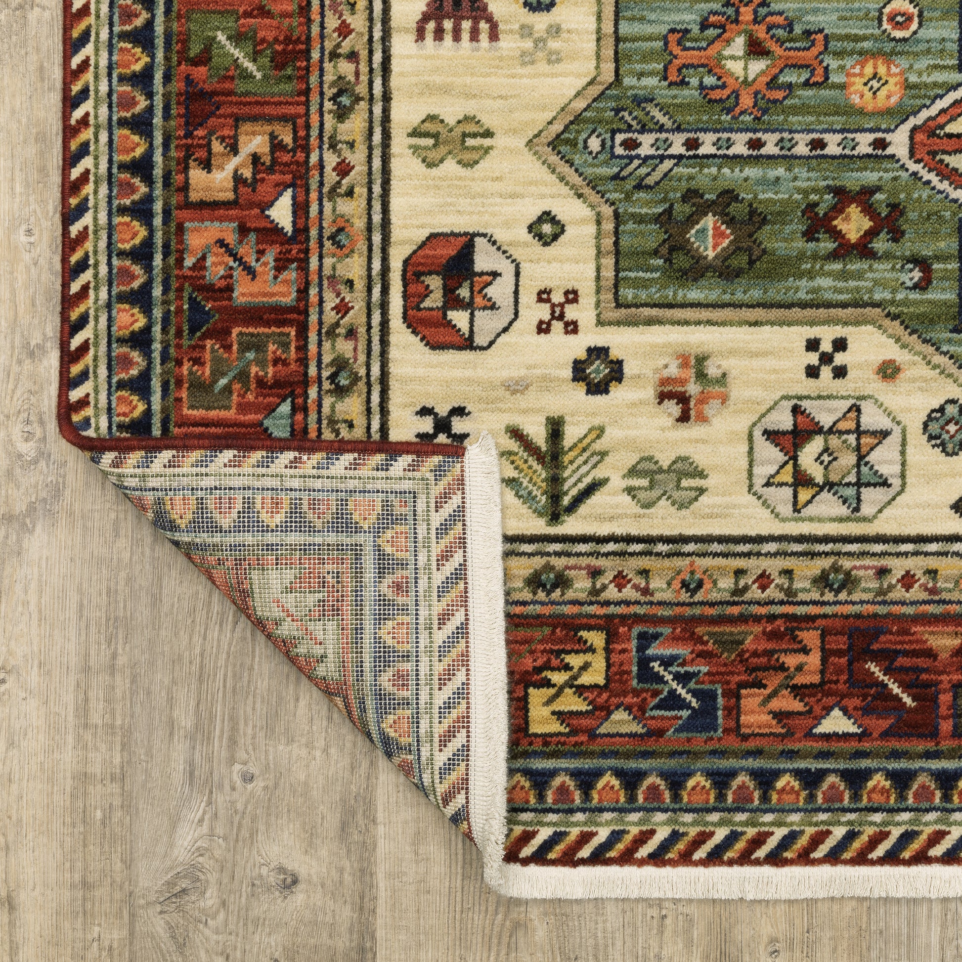 Oriental Weavers Lilihan  Red Multi Southwestern