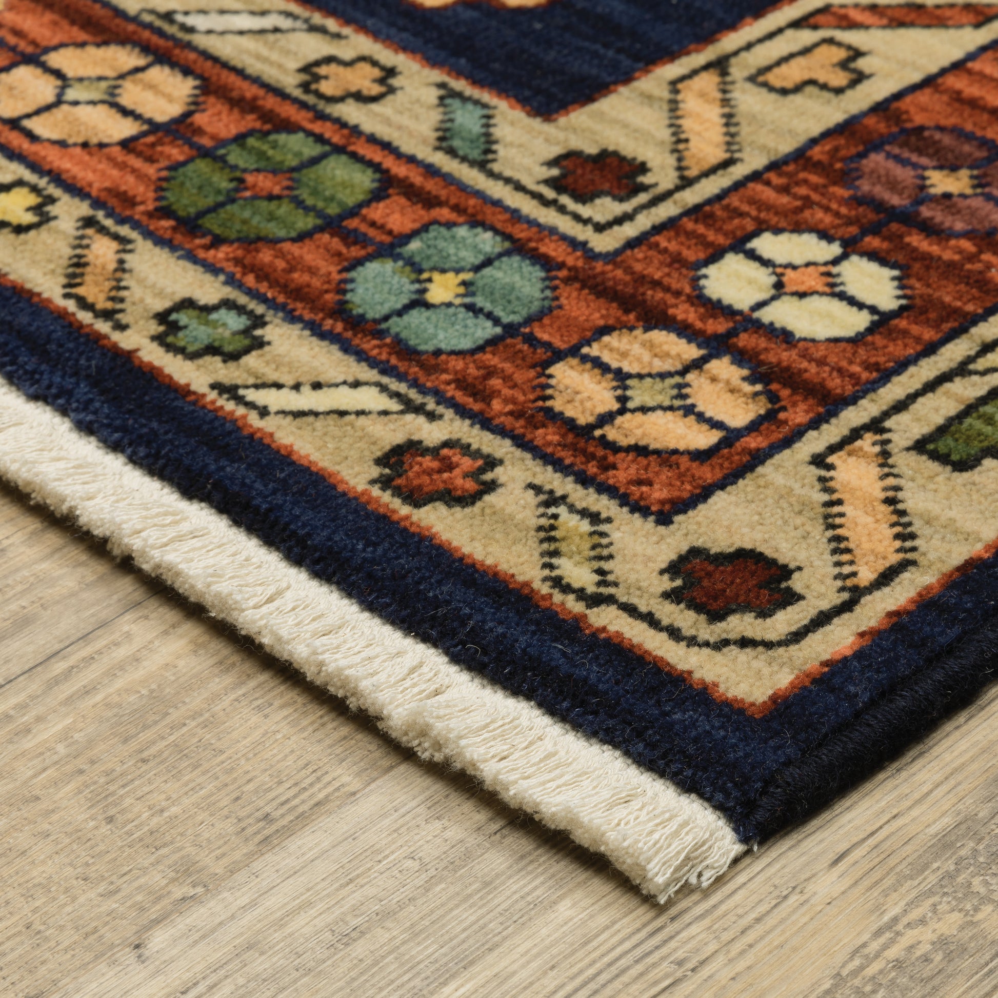 Oriental Weavers Lilihan  Blue Red Traditional