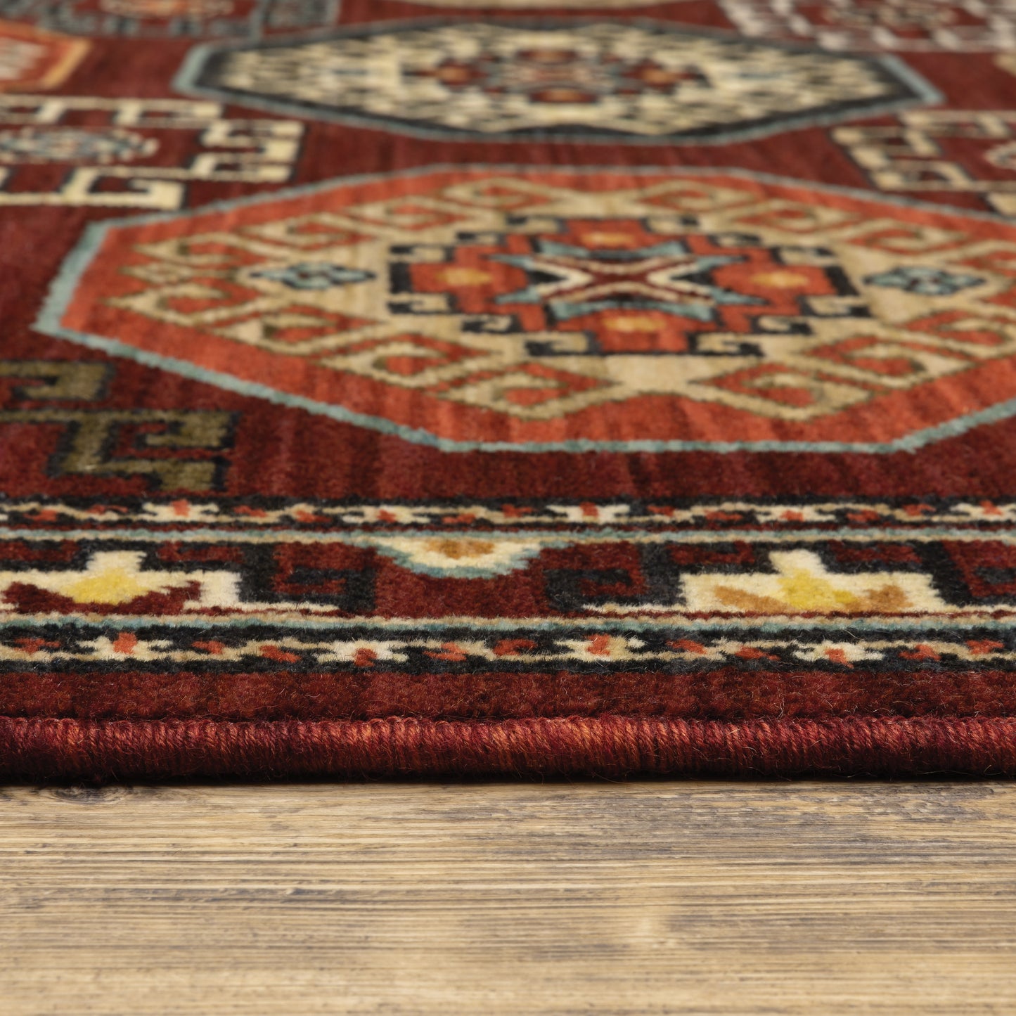 Oriental Weavers Lilihan  Red Blue Traditional