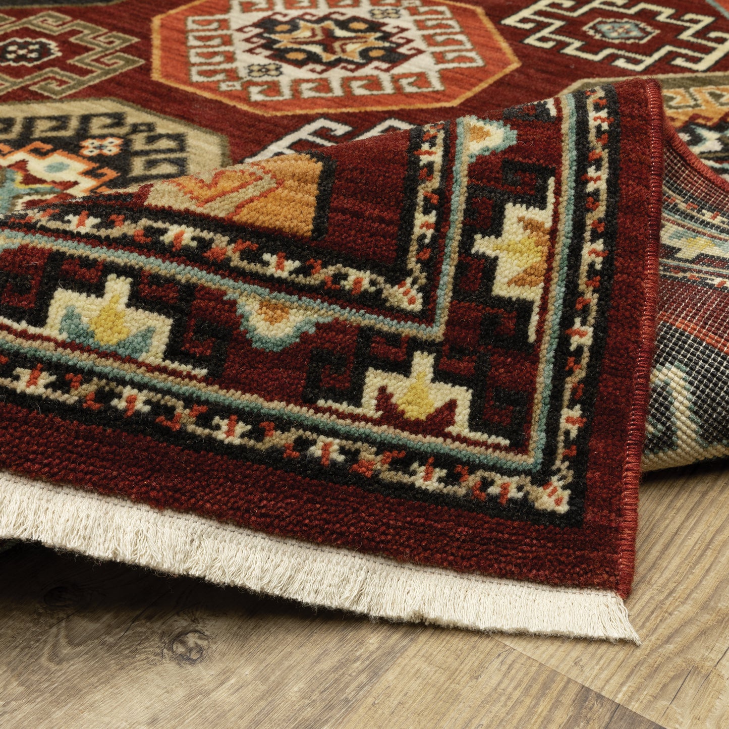 Oriental Weavers Lilihan  Red Blue Traditional