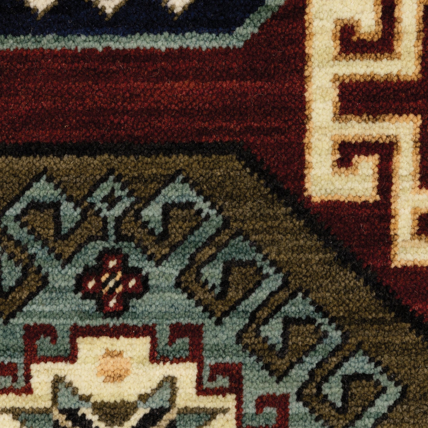 Oriental Weavers Lilihan  Red Blue Traditional