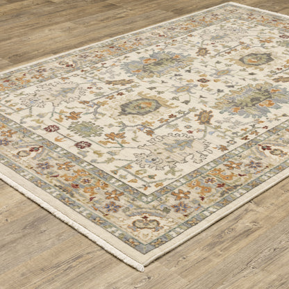 Oriental Weavers Lucca  Ivory Multi Traditional
