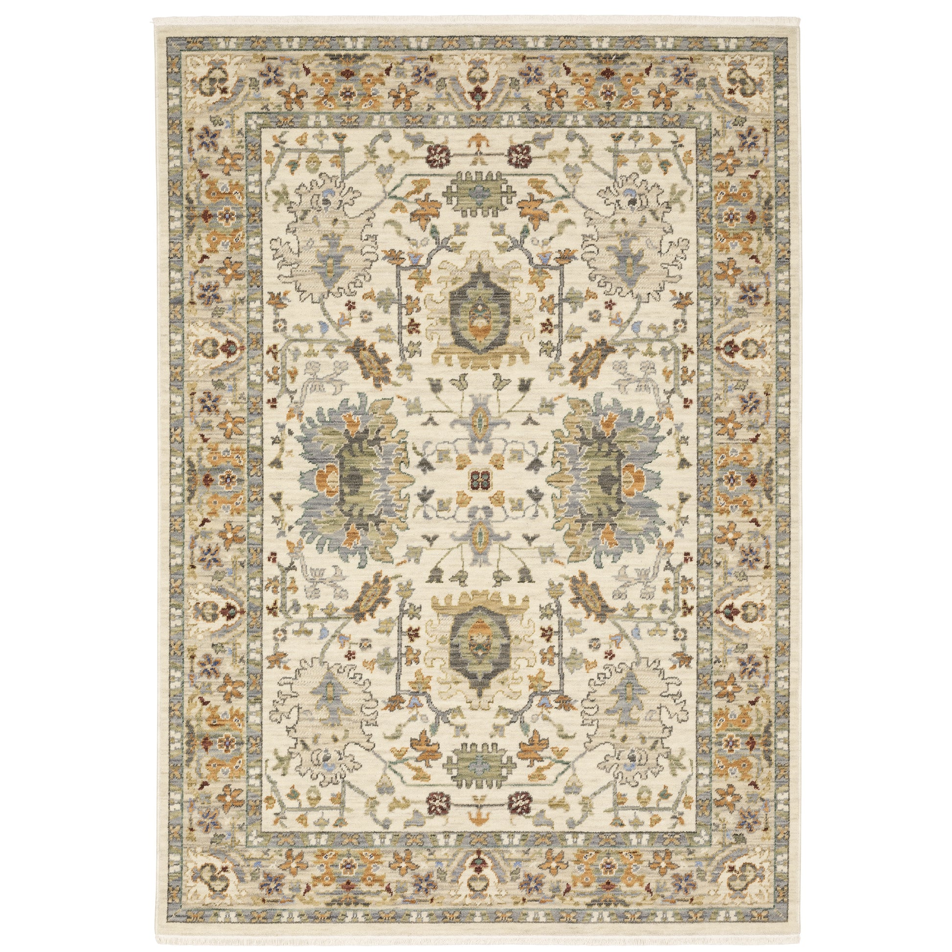 Oriental Weavers Lucca  Ivory Multi Traditional