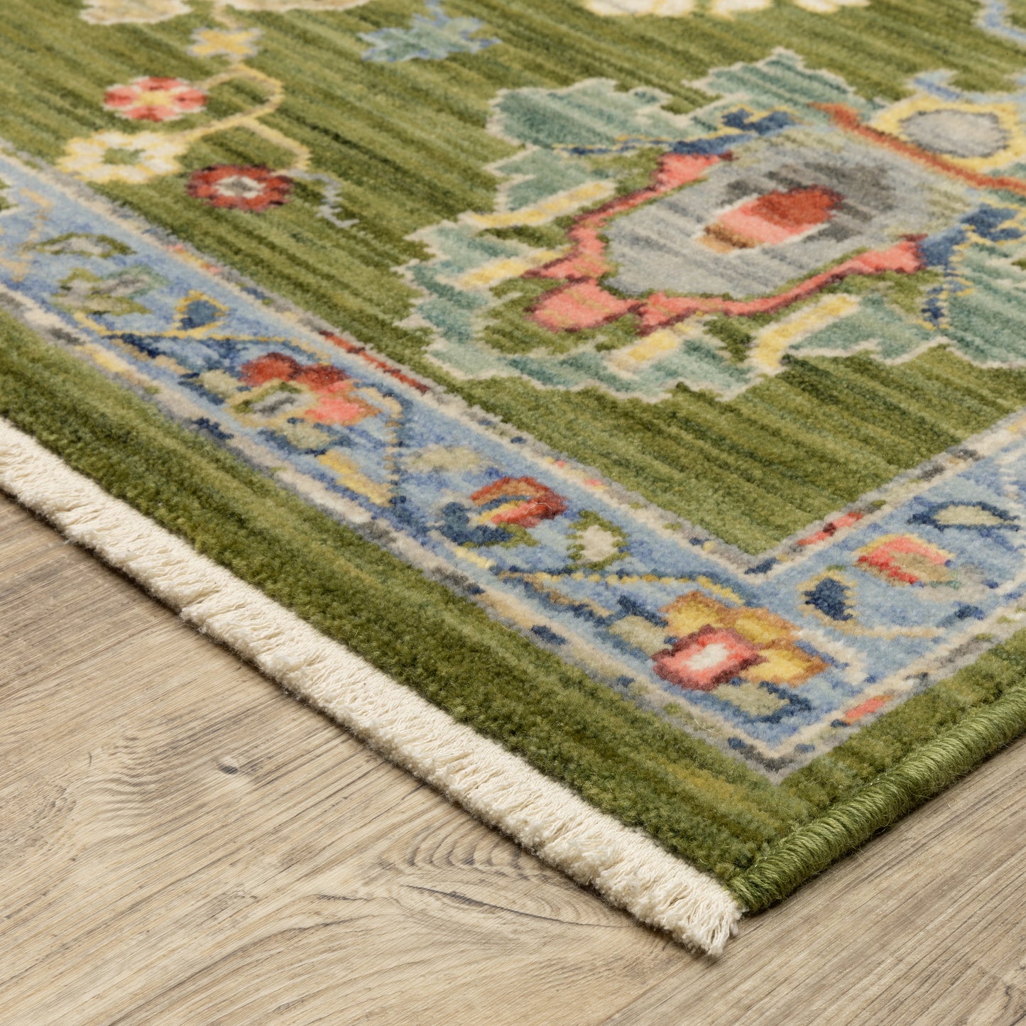 Oriental Weavers Lucca  Green Multi Traditional