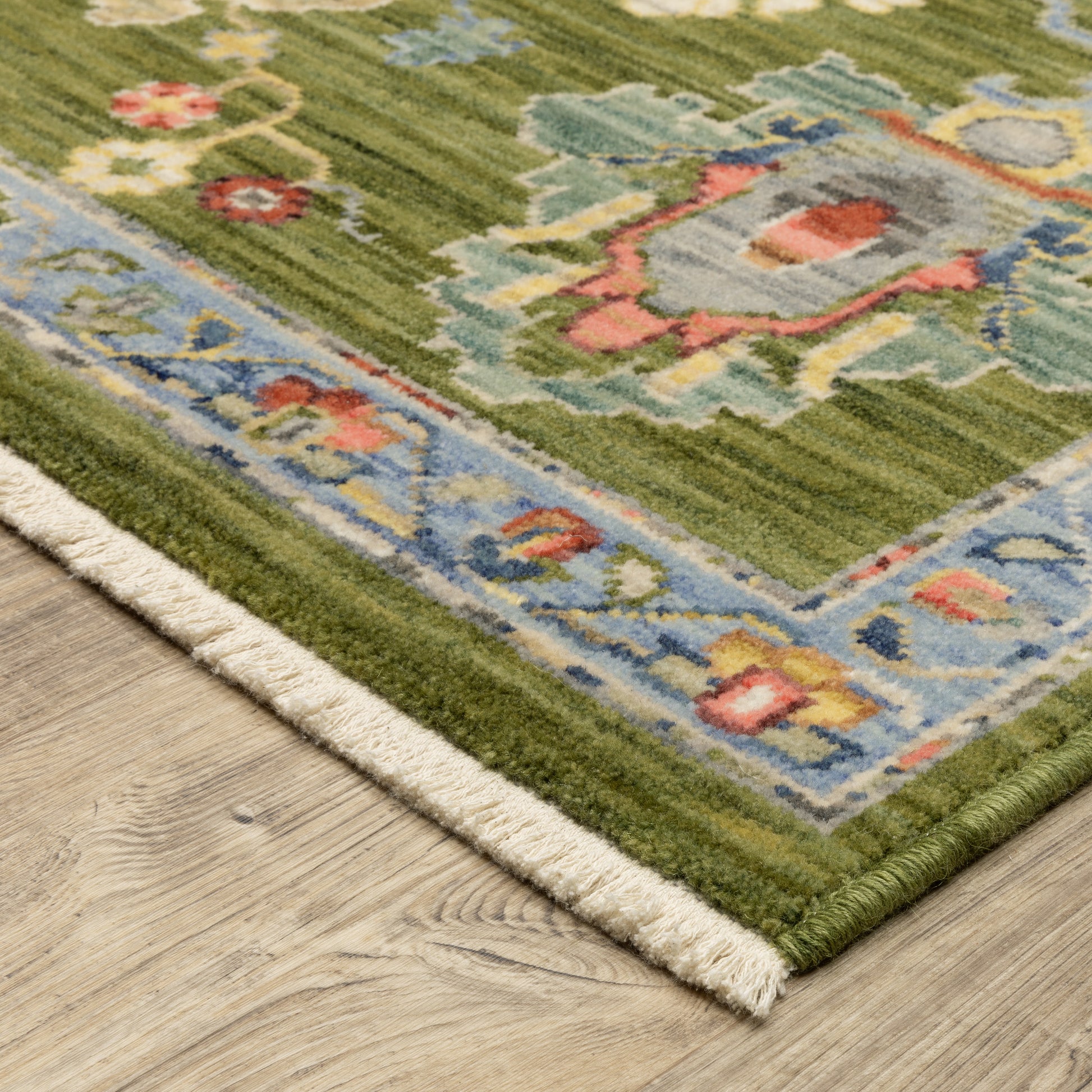 Oriental Weavers Lucca  Green Multi Traditional