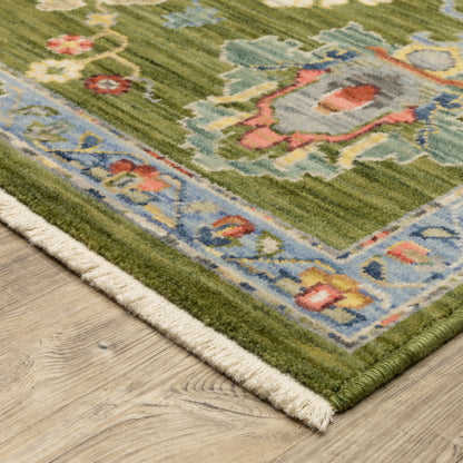 Oriental Weavers Lucca  Green Multi Traditional