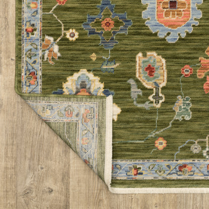 Oriental Weavers Lucca  Green Multi Traditional