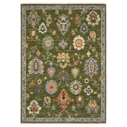 Oriental Weavers Lucca  Green Multi Traditional