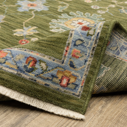 Oriental Weavers Lucca  Green Multi Traditional