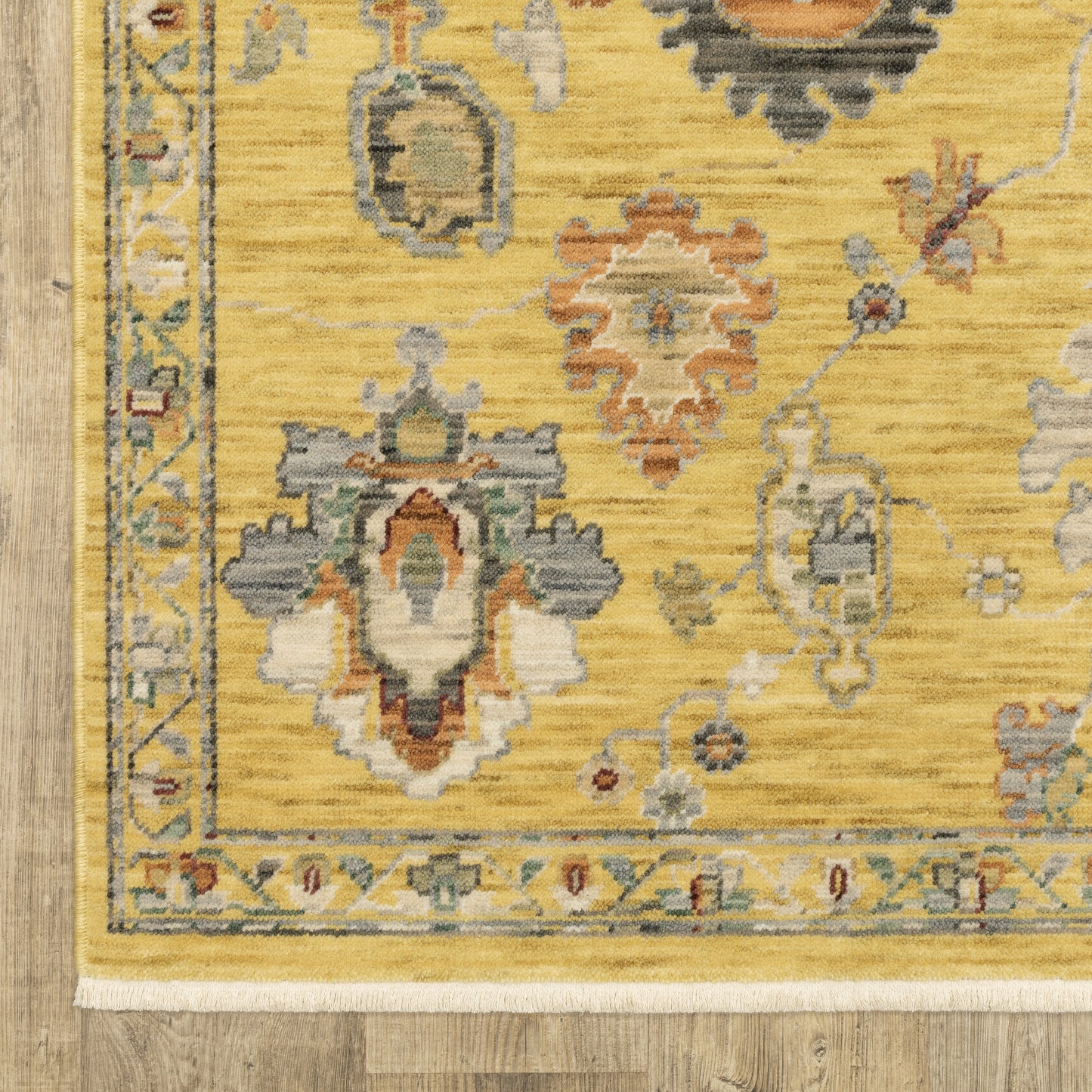 Oriental Weavers Lucca  Yellow Multi Traditional