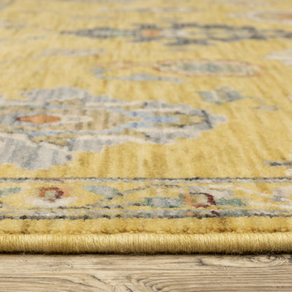 Oriental Weavers Lucca  Yellow Multi Traditional