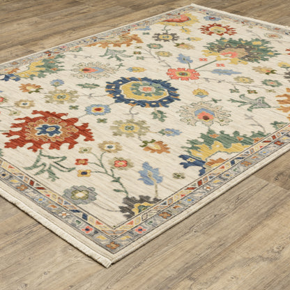 Oriental Weavers Lucca  Ivory Multi Traditional
