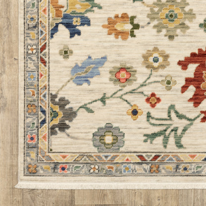 Oriental Weavers Lucca  Ivory Multi Traditional
