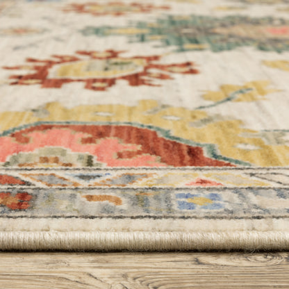 Oriental Weavers Lucca  Ivory Multi Traditional