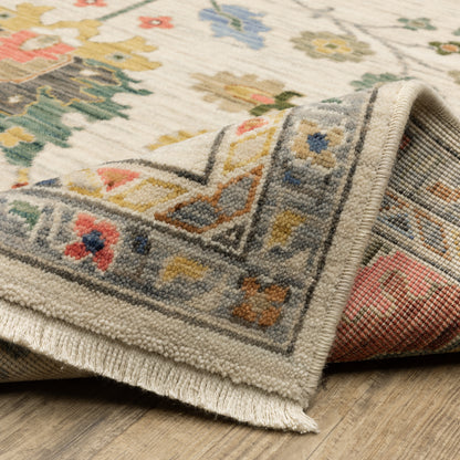 Oriental Weavers Lucca  Ivory Multi Traditional