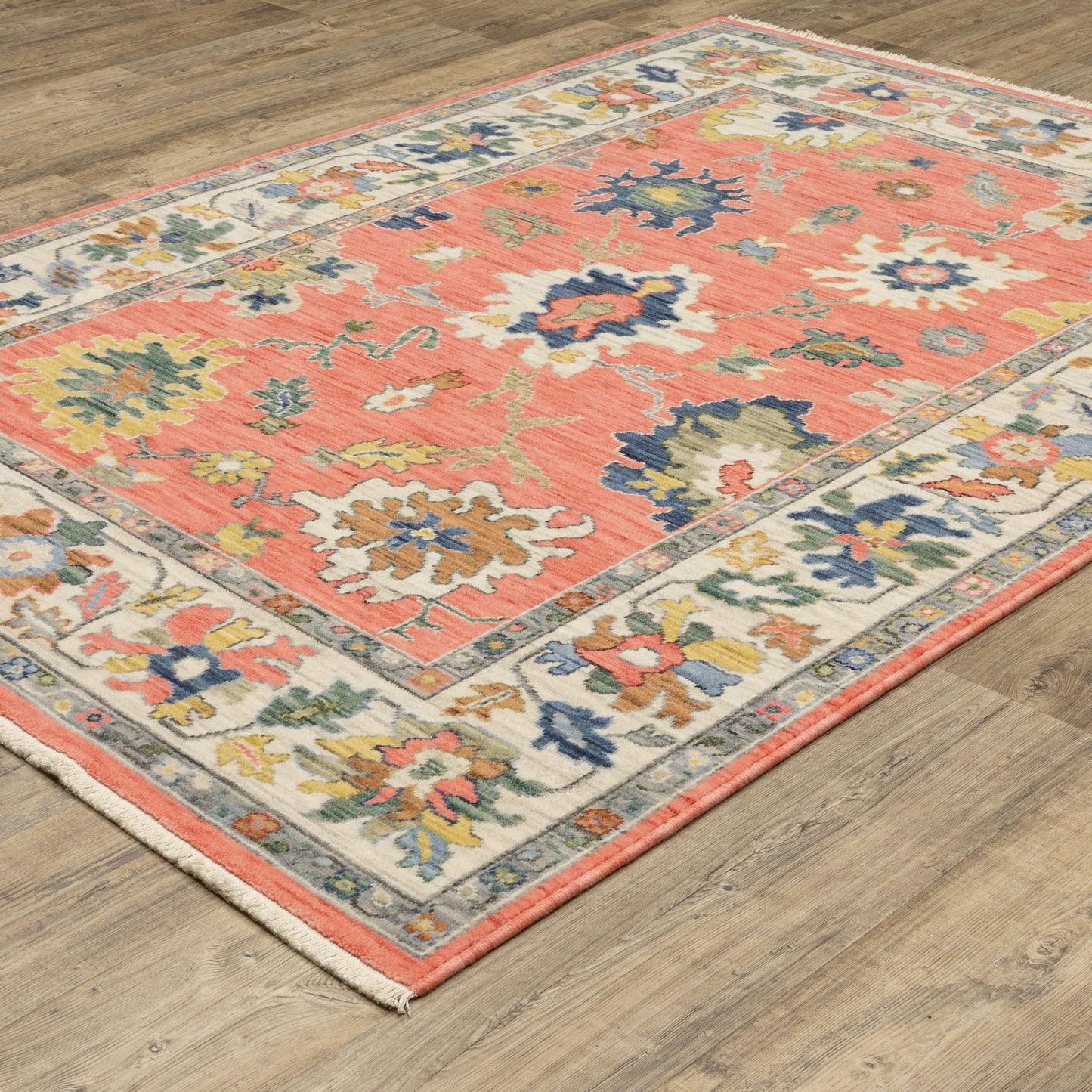 Oriental Weavers Lucca  Pink Multi Traditional