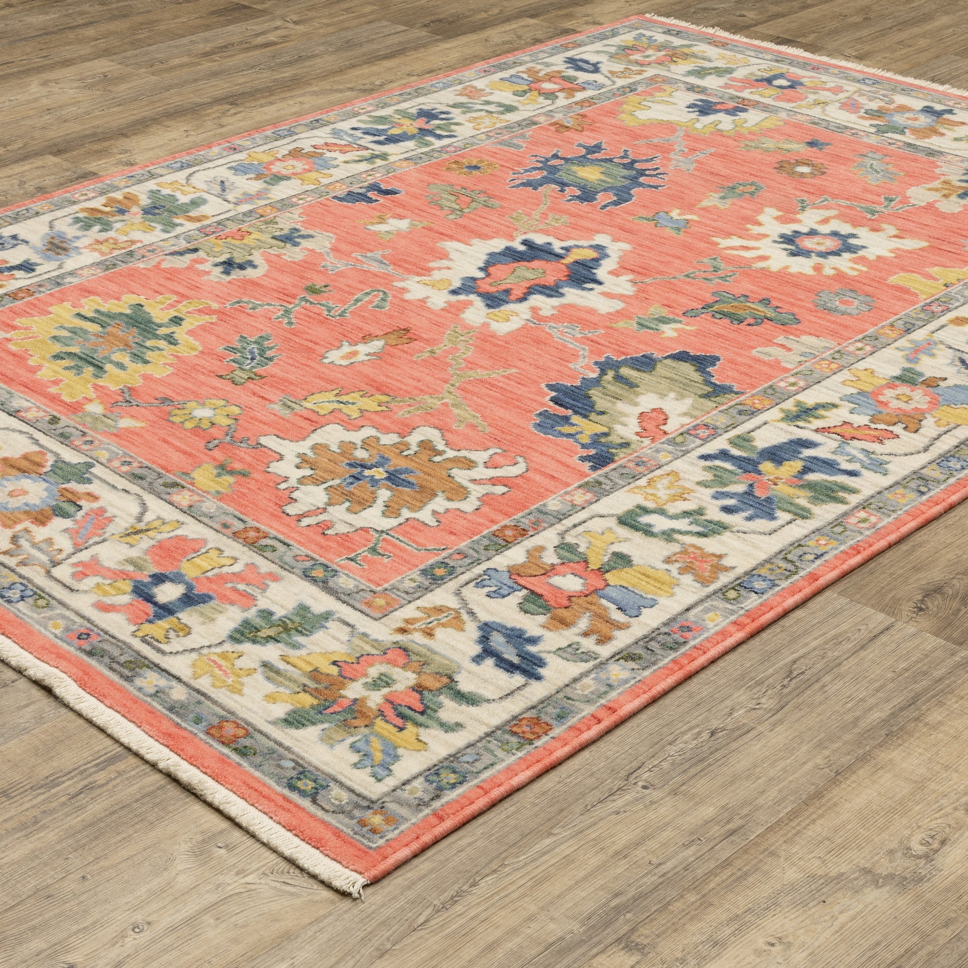 Oriental Weavers Lucca  Pink Multi Traditional