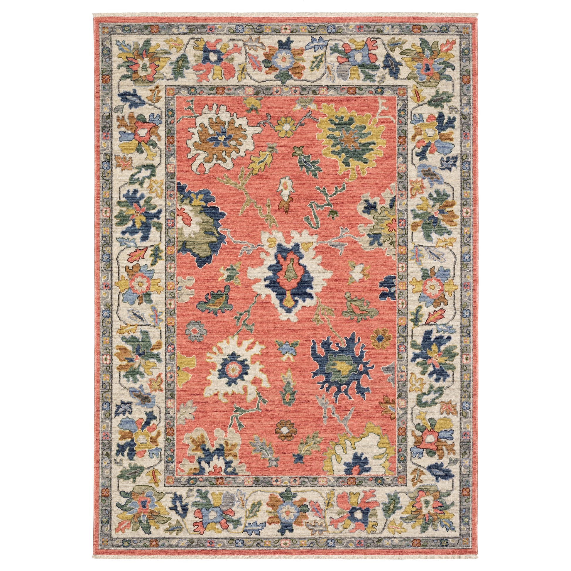 Oriental Weavers Lucca  Pink Multi Traditional