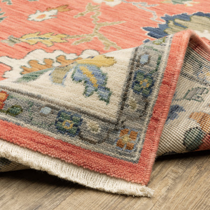 Oriental Weavers Lucca  Pink Multi Traditional