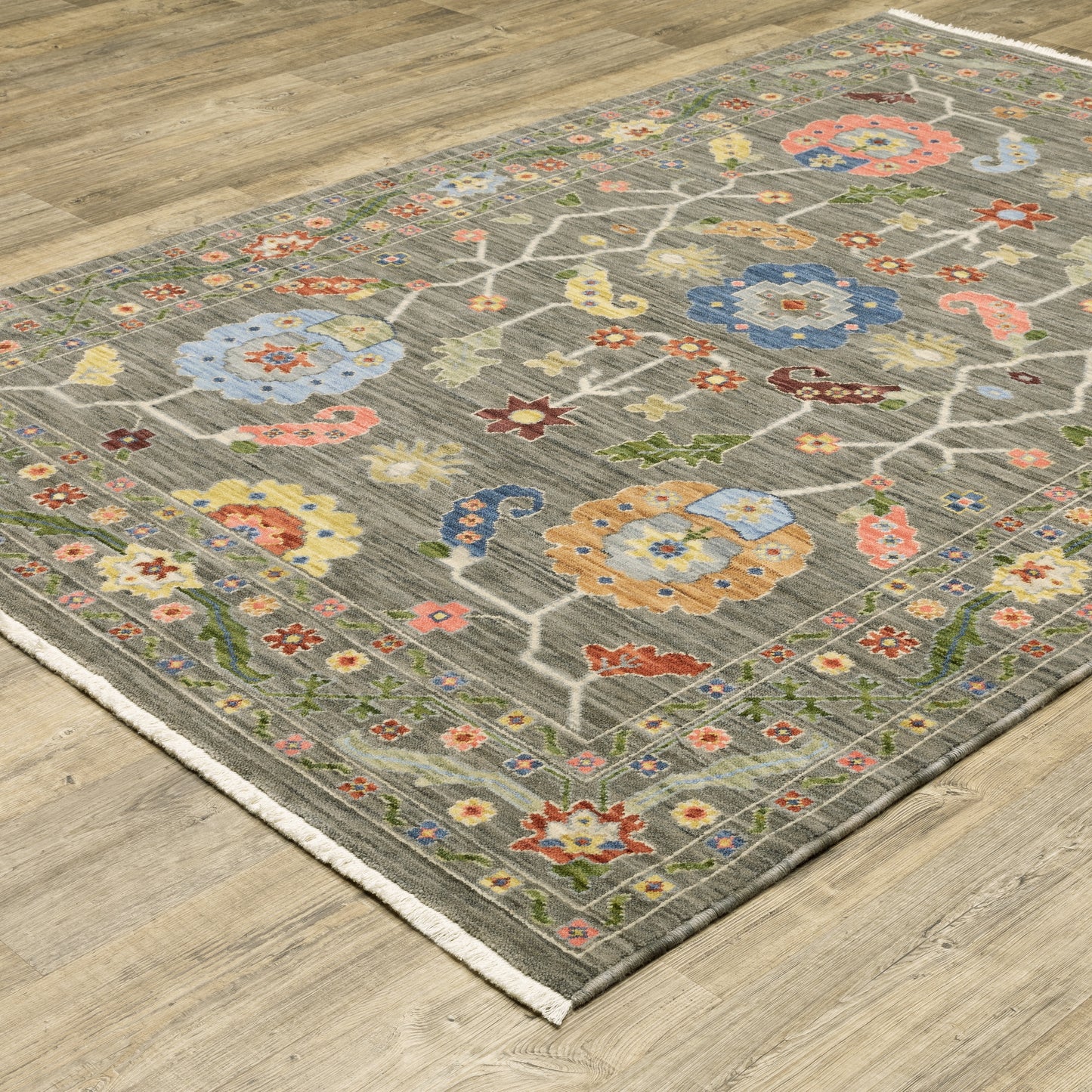 Oriental Weavers Lucca  Grey Multi Traditional