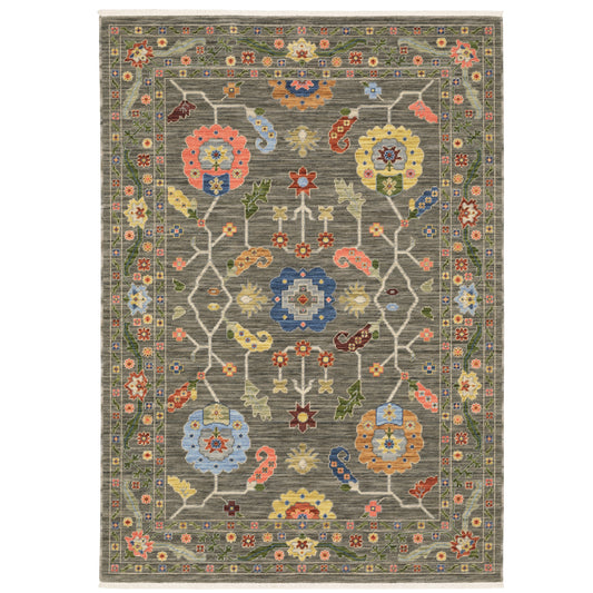 Oriental Weavers Lucca  Grey Multi Traditional