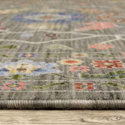 Oriental Weavers Lucca  Grey Multi Traditional