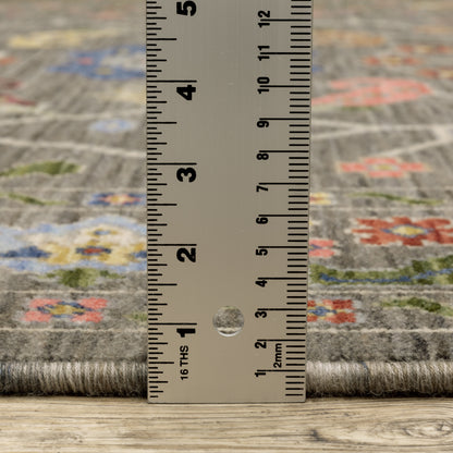 Oriental Weavers Lucca  Grey Multi Traditional