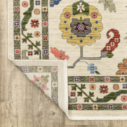 Oriental Weavers Lucca  Ivory Multi Traditional