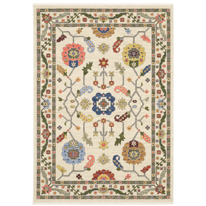 Oriental Weavers Lucca  Ivory Multi Traditional