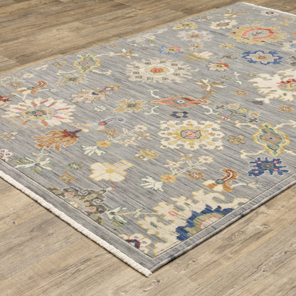Oriental Weavers Lucca  Grey Multi Traditional