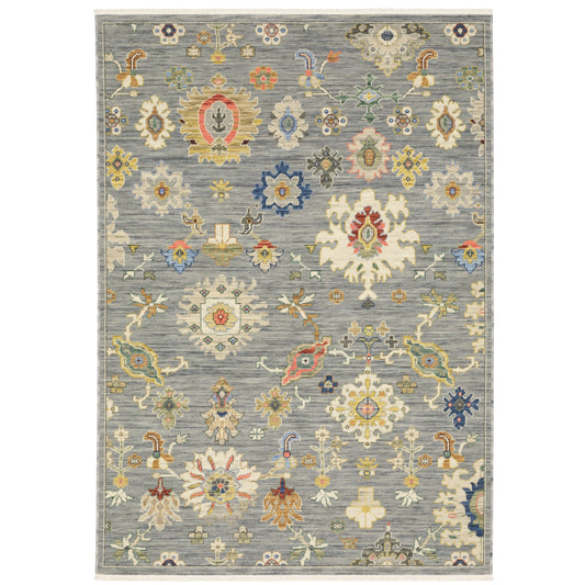 Oriental Weavers Lucca  Grey Multi Traditional