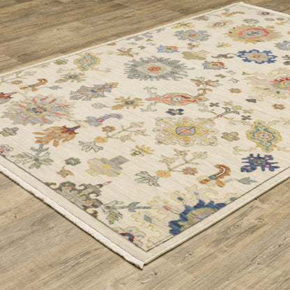Oriental Weavers Lucca  Ivory Multi Traditional