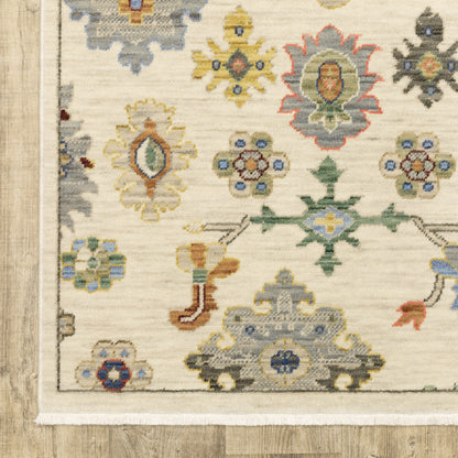 Oriental Weavers Lucca  Ivory Multi Traditional