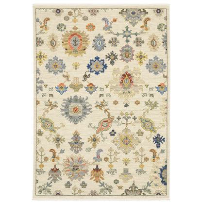 Oriental Weavers Lucca  Ivory Multi Traditional