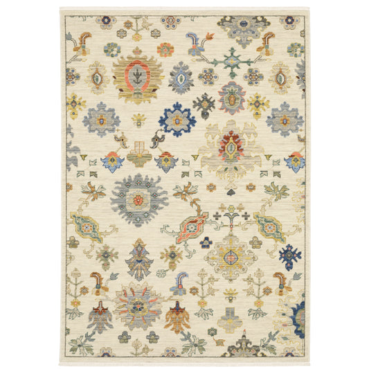 Oriental Weavers Lucca  Ivory Multi Traditional