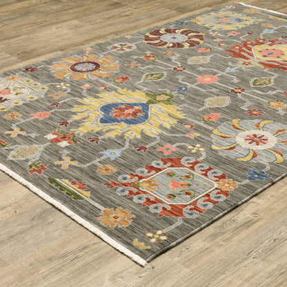 Oriental Weavers Lucca  Grey Multi Traditional