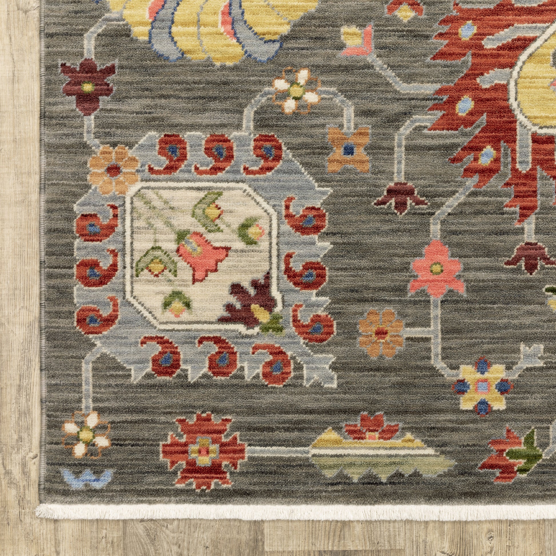 Oriental Weavers Lucca  Grey Multi Traditional