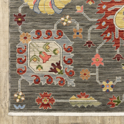 Oriental Weavers Lucca  Grey Multi Traditional