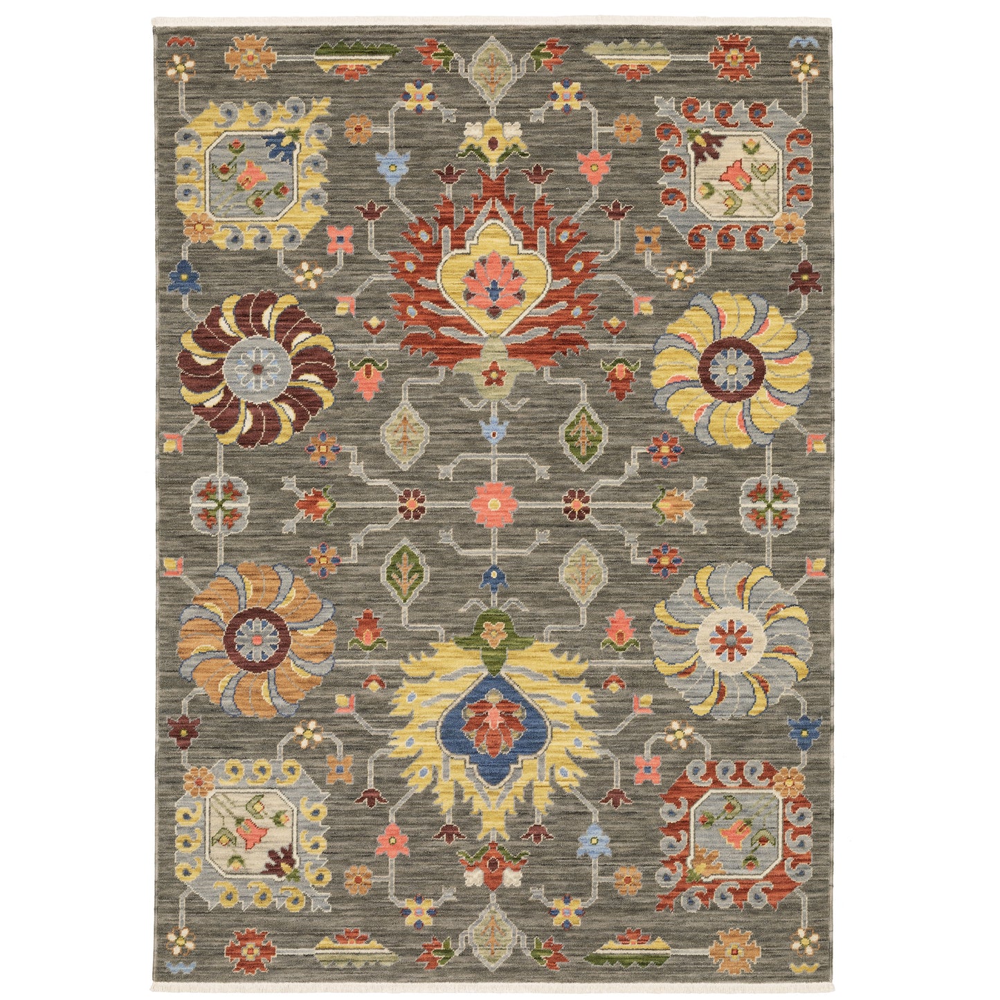 Oriental Weavers Lucca  Grey Multi Traditional
