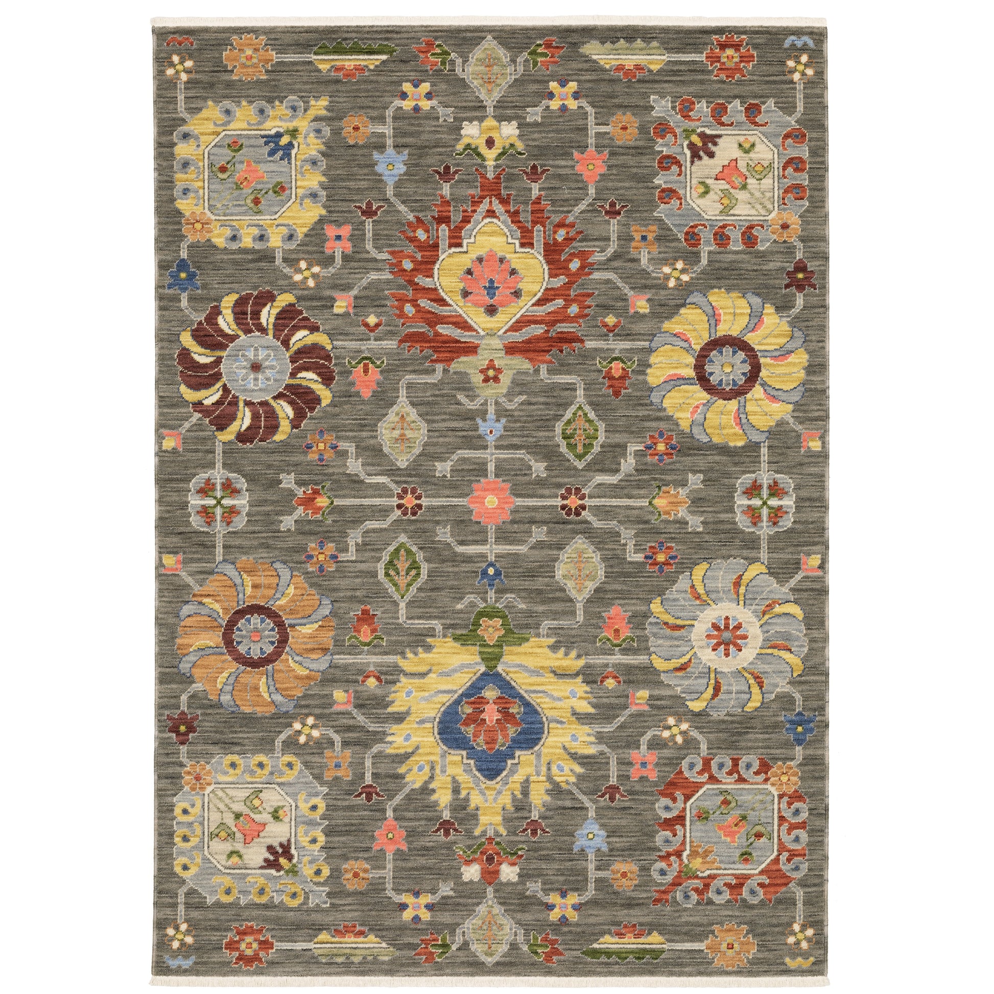 Oriental Weavers Lucca  Grey Multi Traditional