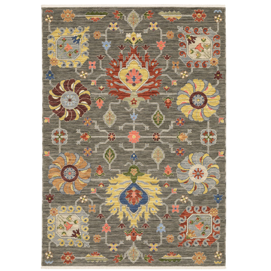 Oriental Weavers Lucca  Grey Multi Traditional