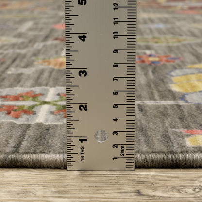 Oriental Weavers Lucca  Grey Multi Traditional