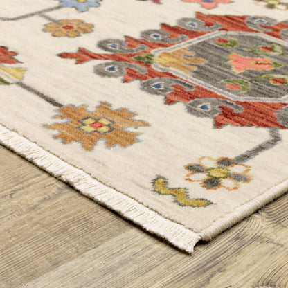 Oriental Weavers Lucca  Ivory Multi Traditional