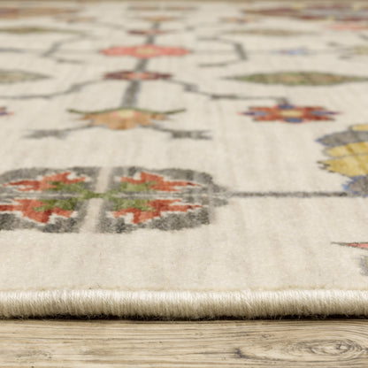 Oriental Weavers Lucca  Ivory Multi Traditional