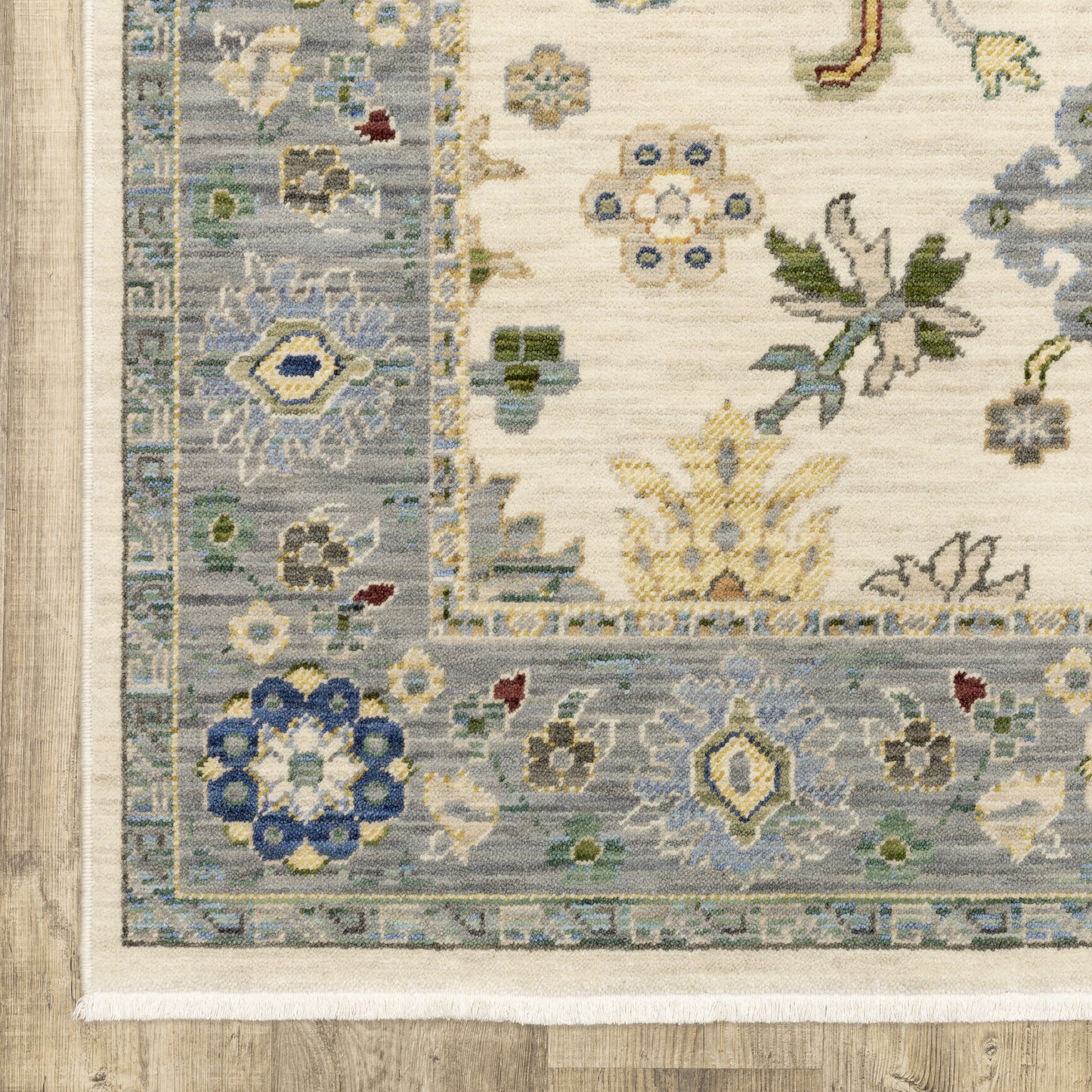 Oriental Weavers Lucca  Ivory Blue Traditional