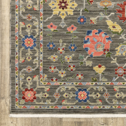 Oriental Weavers Lucca  Grey Multi Traditional
